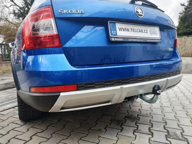 Tažné zařízení Škoda Octavia III Scout - montáž Praha 5