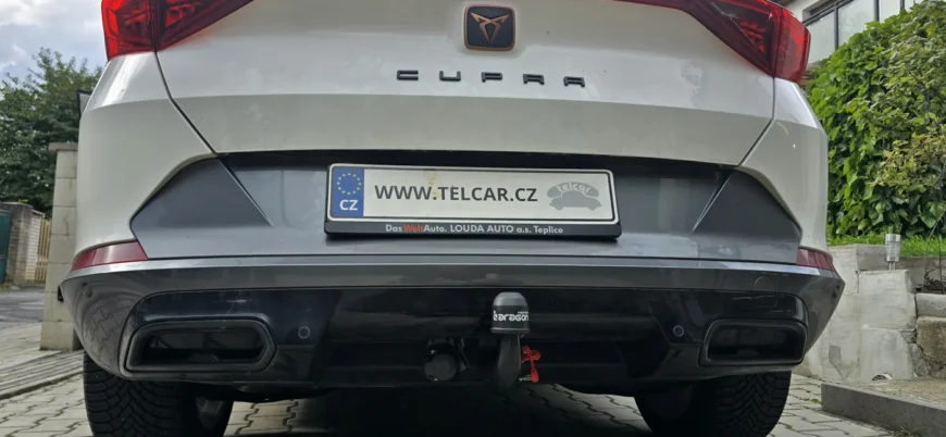Namontované tažné zařízení – Cupra Formentor – montáž Praha 5