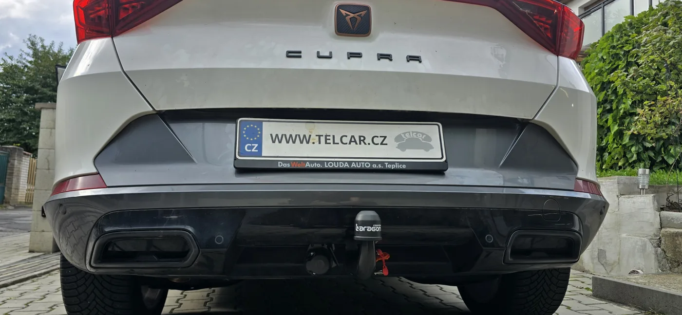 Namontované tažné zařízení – Cupra Formentor – montáž Praha 5